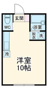 第2五反田ハイツ【2階】の間取り