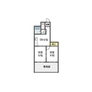 サイレンスハイム【1階】の間取り