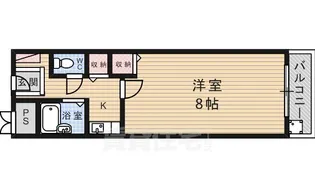 オリエントシティ池田【2階】の間取り