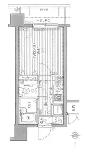 ガラ・シティ駒沢大学【8階】の間取り