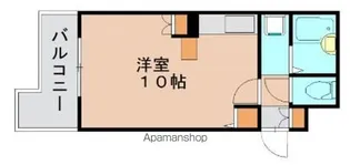 マーキス箱崎【2階】の間取り