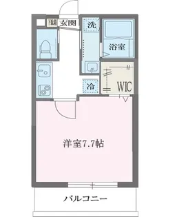 エルスタンザ東綾瀬公園【1階】の間取り