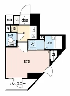 マイナビSTAYミライエ御茶ノ水ガーデン【5階】の間取り