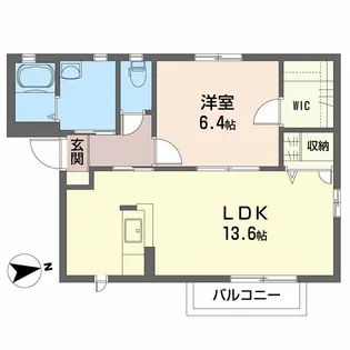 コルピーナ【1階】の間取り