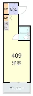 トーシンハイム新宿【4階】の間取り