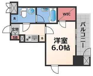 セイワパレス大今里【10階】の間取り