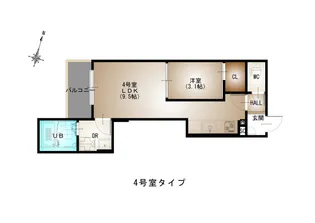 Regalest青崎I【1階】の間取り