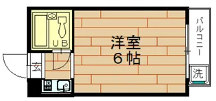 レアレア 九条56番館【7階】の間取り