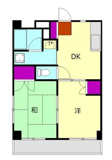 レジデンス宮【3階】の間取り