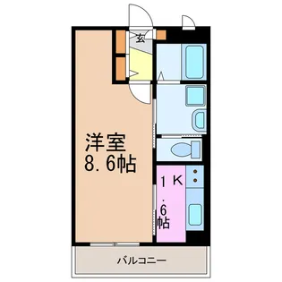 ジラソーレ【2階】の間取り