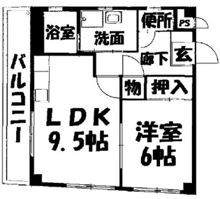 ライフビル【3階】の間取り