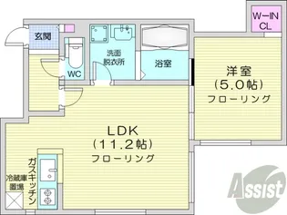 BACHIKOIver.1【2階】の間取り