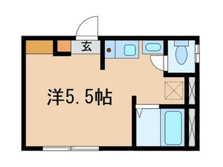 南品川ハイム【1階】の間取り