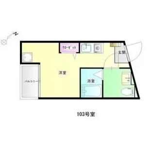 リヴェール弐番館【1階】の間取り