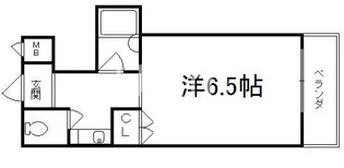 フレーヴァー深草II【3階】の間取り