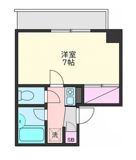 イーストコート【1階】の間取り