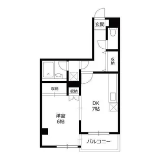 ハイツ堀内【2階】の間取り