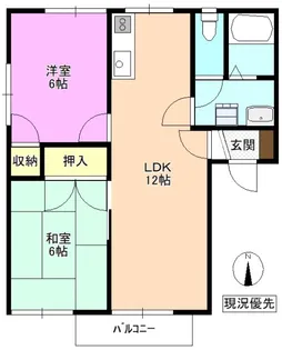 ベルメゾンIHORI N【1階】の間取り