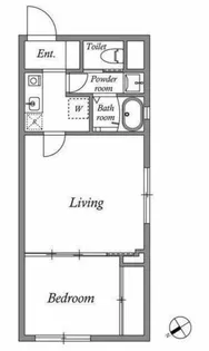 SOLASIA residence門前仲町【2階】の間取り
