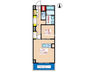ALbero di pino【3階】の間取り
