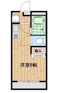 アルムコーポ深谷【1階】の間取り