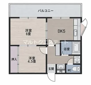 第2ヨシミツビル【1階】の間取り