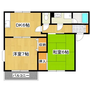 シティーホーム【2階】の間取り