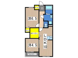 BAY PLACE【1階】の間取り