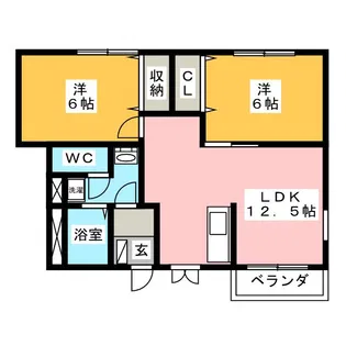 キッズタウン1【1階】の間取り