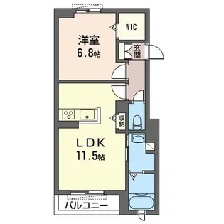 Daffodils【1階】の間取り