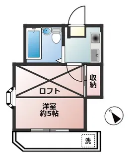成田壱番館【2階】の間取り