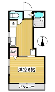 メゾン・ド・オルム【1階】の間取り