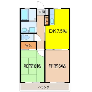 T’S5【3階】の間取り