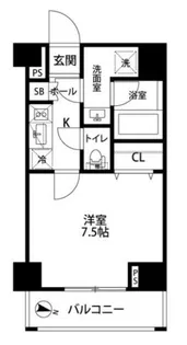グラントゥルース本郷【3階】の間取り