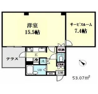 クレストパレス南行徳の間取り