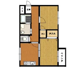 セブンA-ARK23【2階】の間取り