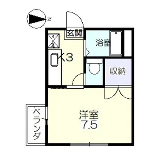 K-プレイス【2階】の間取り