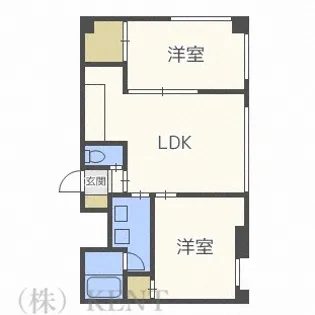 エスポワール円山【3階】の間取り