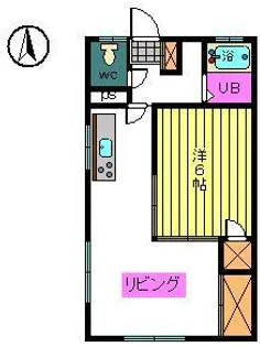 ティーアイホーム【1階】の間取り