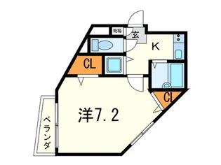 マンション王子【2階】の間取り