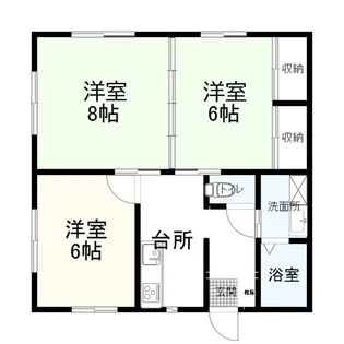 ADコーポ【2階】の間取り