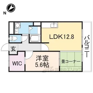 パンセハイツ近江【3階】の間取り