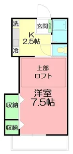 神奈川県藤沢市大庭【アパート】の間取り