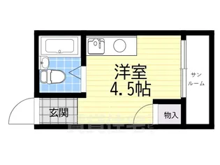 本町ハイツ【1階】の間取り