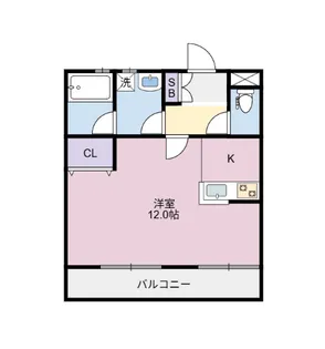 Yハウス弐番館【1階】の間取り