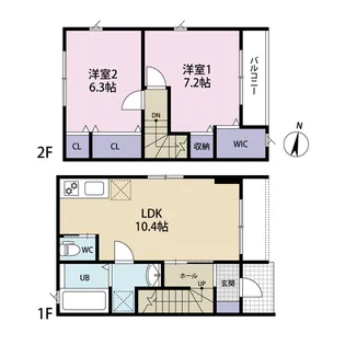 埼玉県さいたま市桜区栄和3【一戸建】の間取り