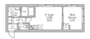 ラヴィエール清澄ガーデンテラス【2階】の間取り