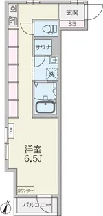 Ma Cachette【2階】の間取り