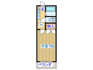 アーバンヒルズ文化町【4階】の間取り