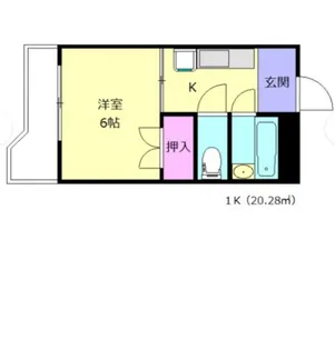 アクセス第5ビル佐賀駅南【1階】の間取り